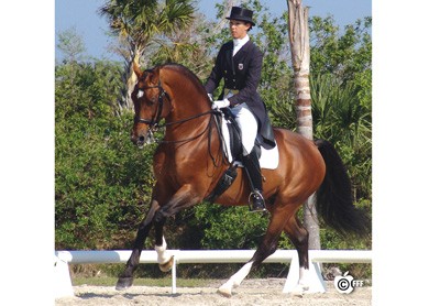 Idocus and rider Courtney King